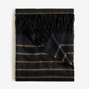J.Crew Home 100% Cashmere Throw - Charcoal Gray